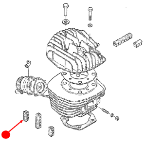Noise suppressor rubber