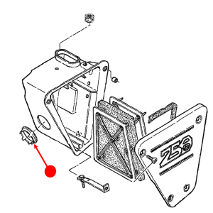 Air cleaner joint holder
