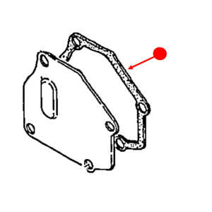 Gasket - oil pump cover gasket