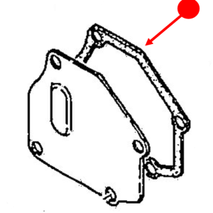 Gasket - oil pump cover gasket