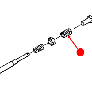 Control shaft spring (right)