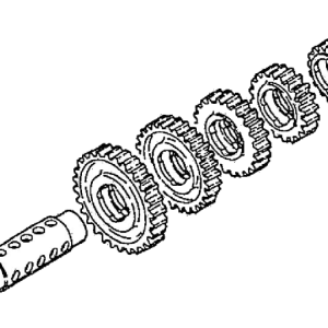 Counter shaft spacer (r. 0.3t)