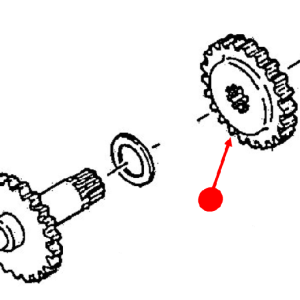 Kick idle gear (outer) (28t)