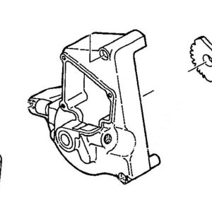 Foot change lever assembly for the model 70 250 SL and the model 71 250 ED