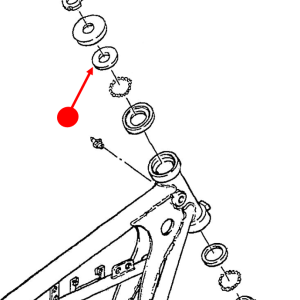 Bearing - steering head bearing race (top)