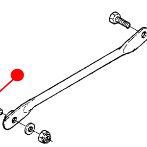 Rear backing plate bolt