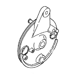 Front backing plate (non painted)