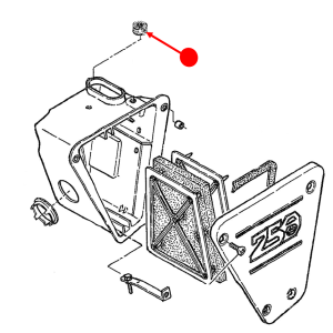 Side panel (left ) collar