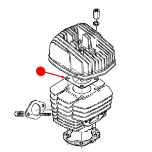DS 80 cylinder head gasket
