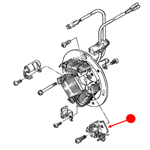 Contact breaker (point)