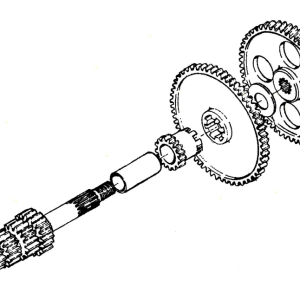 Primary gear 57t(helical)