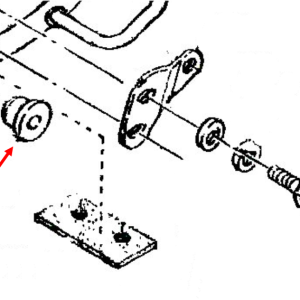 Swing arm-pivot bushing