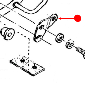 Engine bracket (rear)
