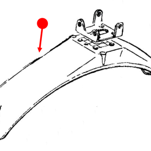 Front fender for the Model 82