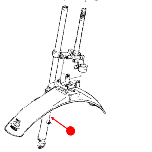 Fork outer tube (right)