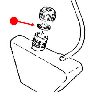Gasket - oil tank cap gasket