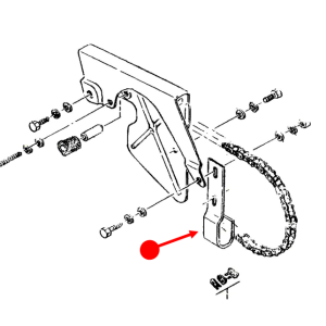 Chain guide and sprocket protector