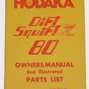 Used Original stock Hodaka owners handbook and illustrated parts list Model 82 (7 x 10")