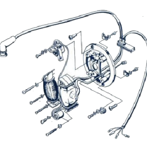 Flywheel magneto assembly