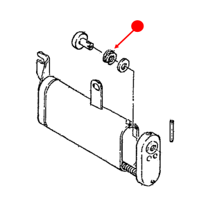 Tool box cover lock spring