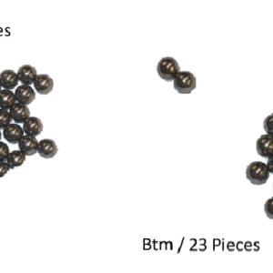 Steering head ball bearing set - top & btm all Model 90 100 125cc