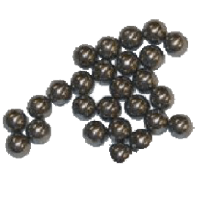 Steering head ball bearings - set of 25 / top