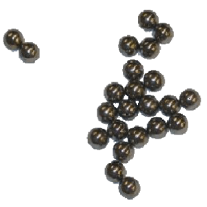 Steering race ball bearings - set of 23 / btm