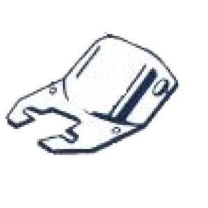 Rear mud flap bracket