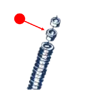 Fork inner tube / spring seat bushing (top)