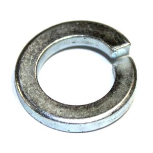 Steering fork bracket setting spring washer