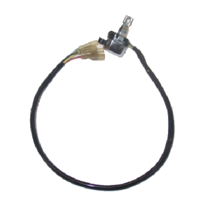 Dimmer switch with horn push button assembly