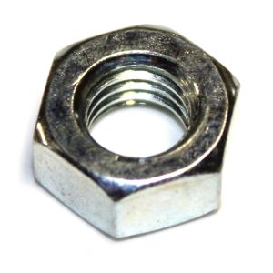 Foot rest bar setting nut