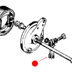 Front brake cam lever for Models 90 92 92B 92B+ 93