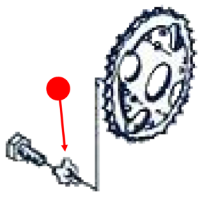 Rear sprocket lock washer