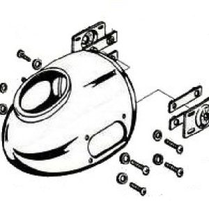 Headlight assembly Model 90 92