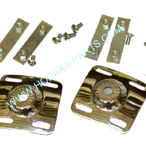 Headlight body plate mounts Model 90 92 - set of 2