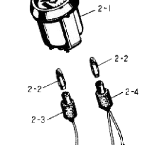 Speedometer assembly (2-1C, 2-2, 2-3, 2-4C)