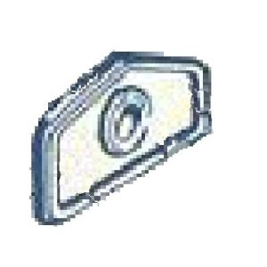 Tail and stop lamp lens setting plate