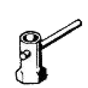 Spark plug box wrench (with bar)