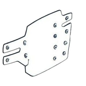 Model Ace 90 and 92 mud apron (Red)