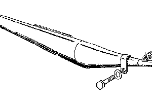 Exhaust system assembly F type (G-2~G-6)