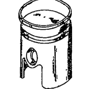 Ace 90 racing piston .020 oversized