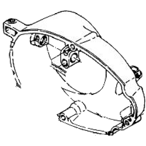 Clutch side cover (only) Model 92 93 94 95 96
