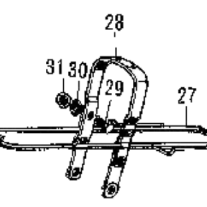 Front fender stay asembly (27 / 31)