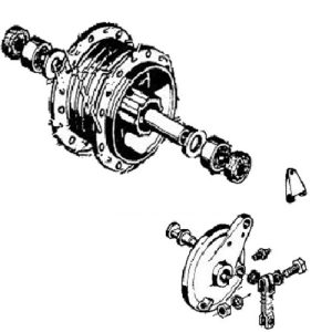 Front hub assembly