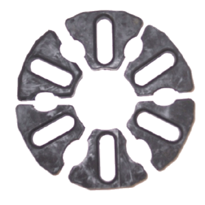 Cushioned hub dampener set of 6 (used)