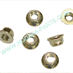 Sprocket flange locking nuts - set of 6