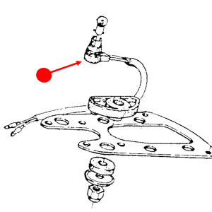 Speedometer light socket