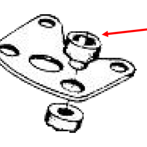 Upper rubber speedometer mount Models 92B 92B+ 94 94A (Note, takes 2)
