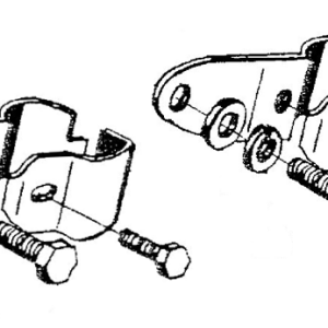 Headlight holder bracket assembly Model 92B 92B+